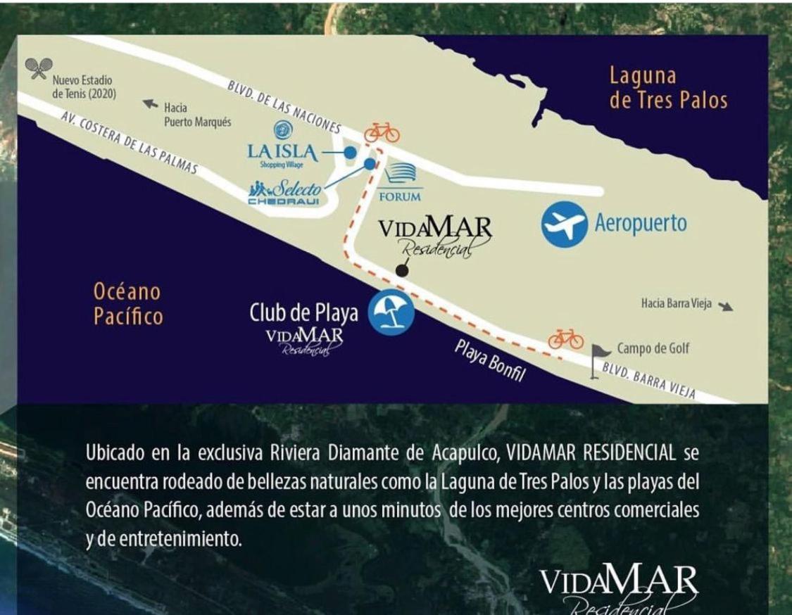 Nuevo 3r 3b 1e Club Playa Gratis Tenis Padel Diamante Albercas *
