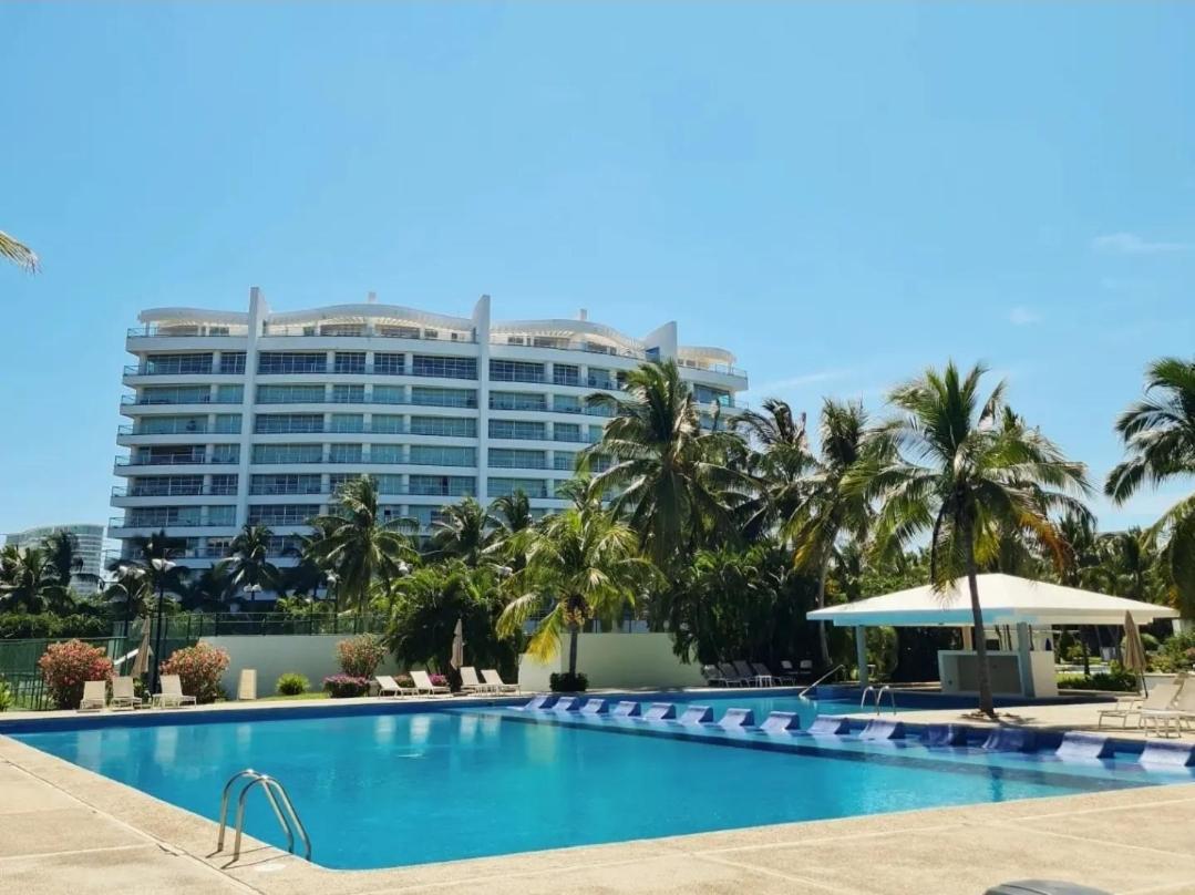 Lujoso Departamento En Con Alberca Y Club De Playa Apartamento