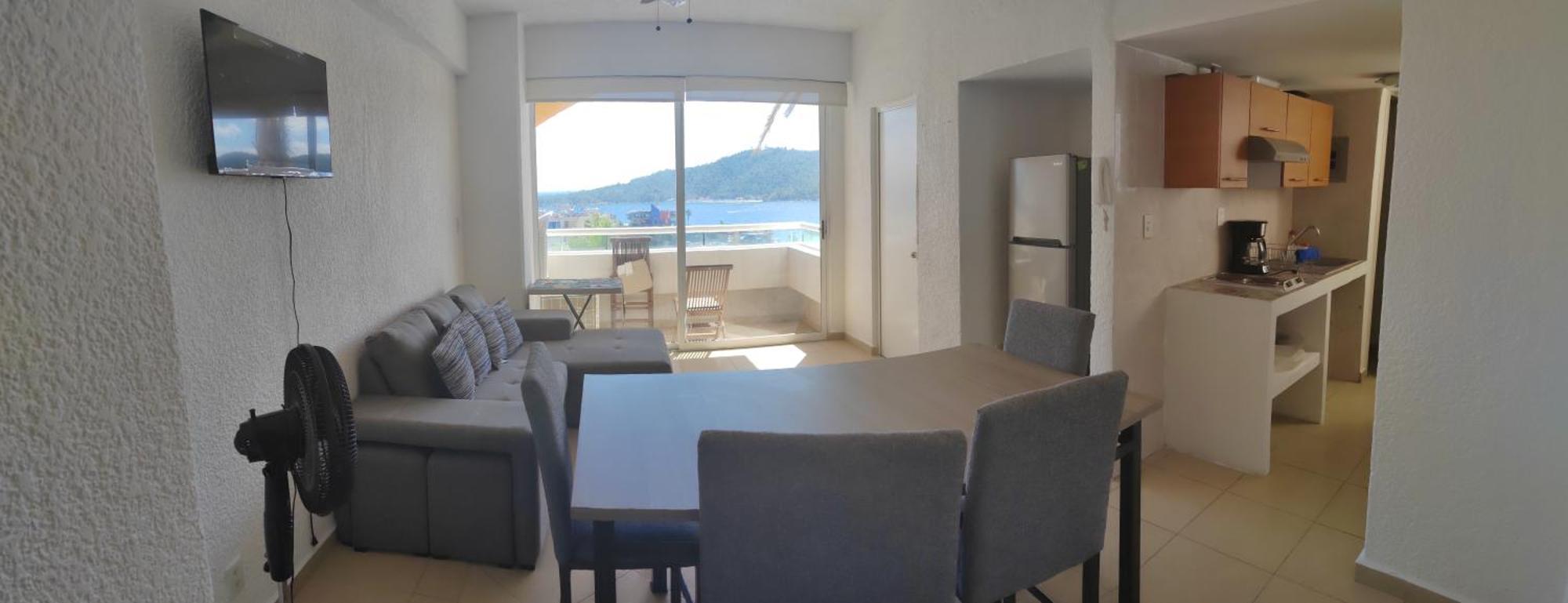 Departamento Con Vista Al Mar, Albercas Y Juegos Apartamento Acapulco
