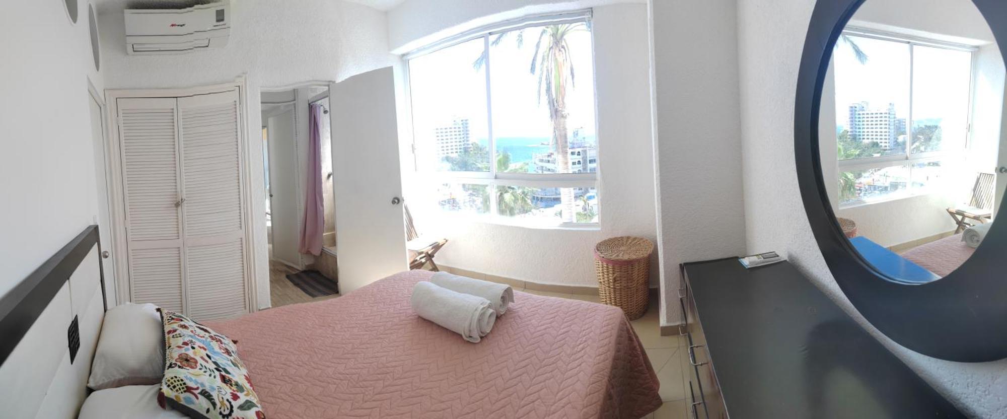 Apartamento Departamento Con Vista Al Mar, Albercas Y Juegos