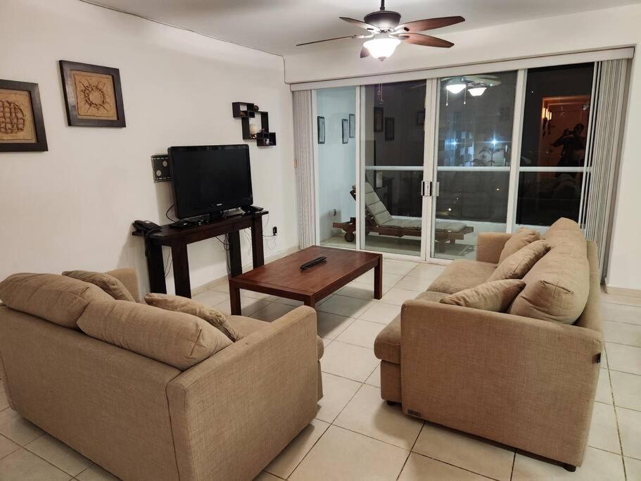Departamento De Lujo. Seguridad 24. Playa A Pasos. Apartment Acapulco