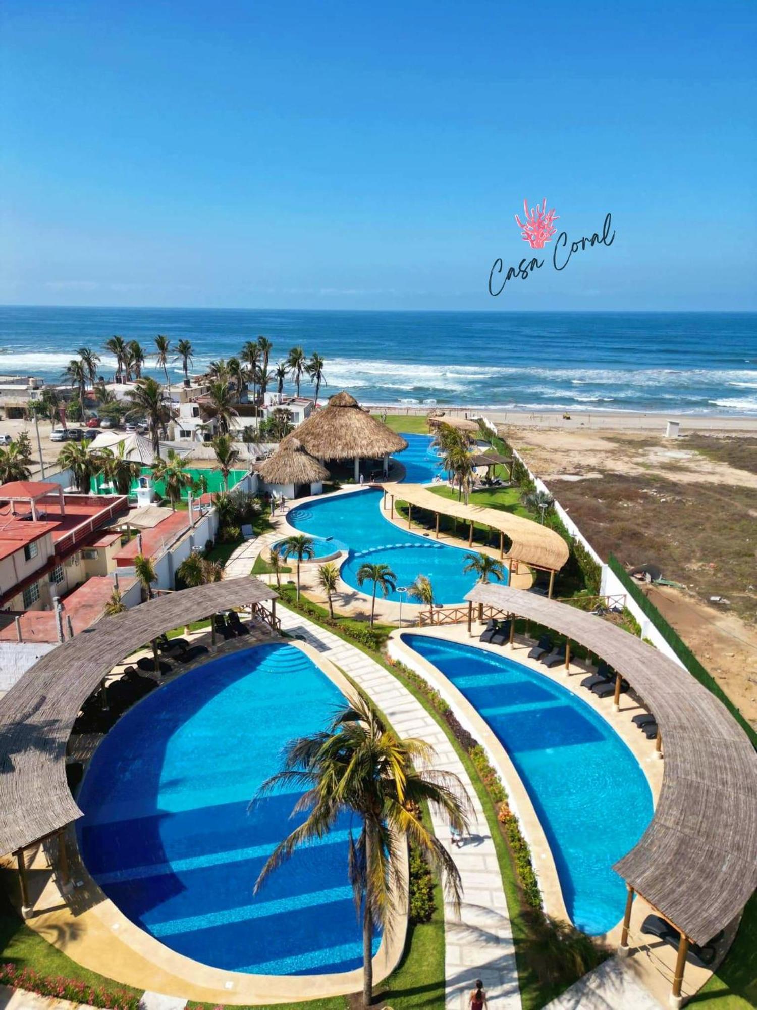 Depa Coral Con Club De Playa Exclusivo Playa Bonfil Diamante Acapulco