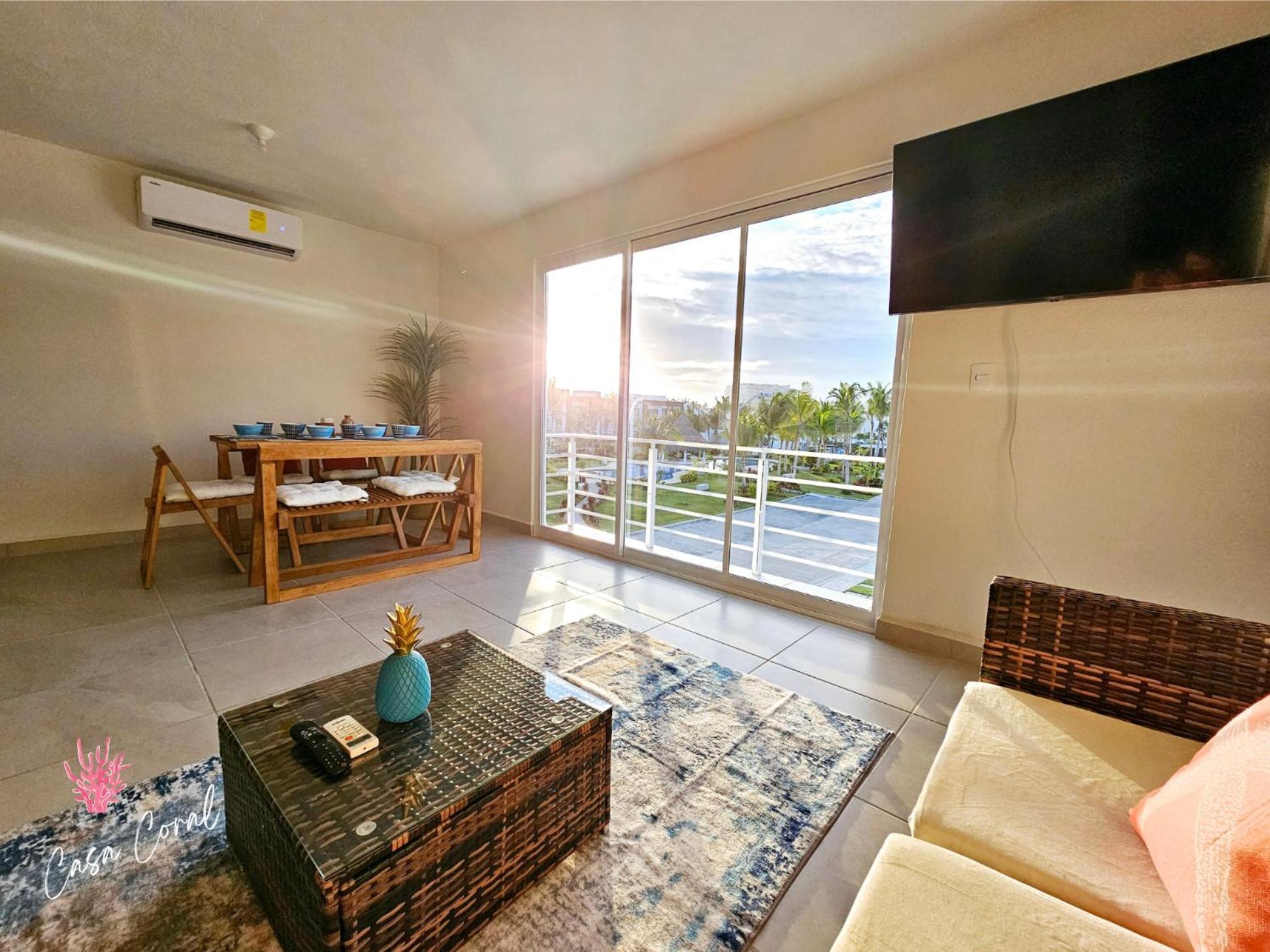 Depa Coral Con Club De Playa Exclusivo Playa Bonfil Diamante Apartamento Acapulco