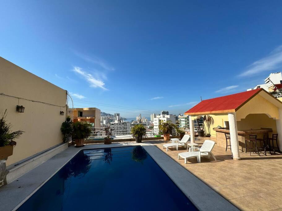 Blue Coast With Pool And Ocean View 10 To 35 P Acapulco