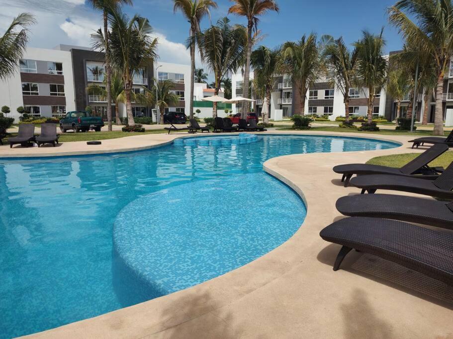 Hermoso Departamento Con Club De Playa En Diamante Apartment Acapulco