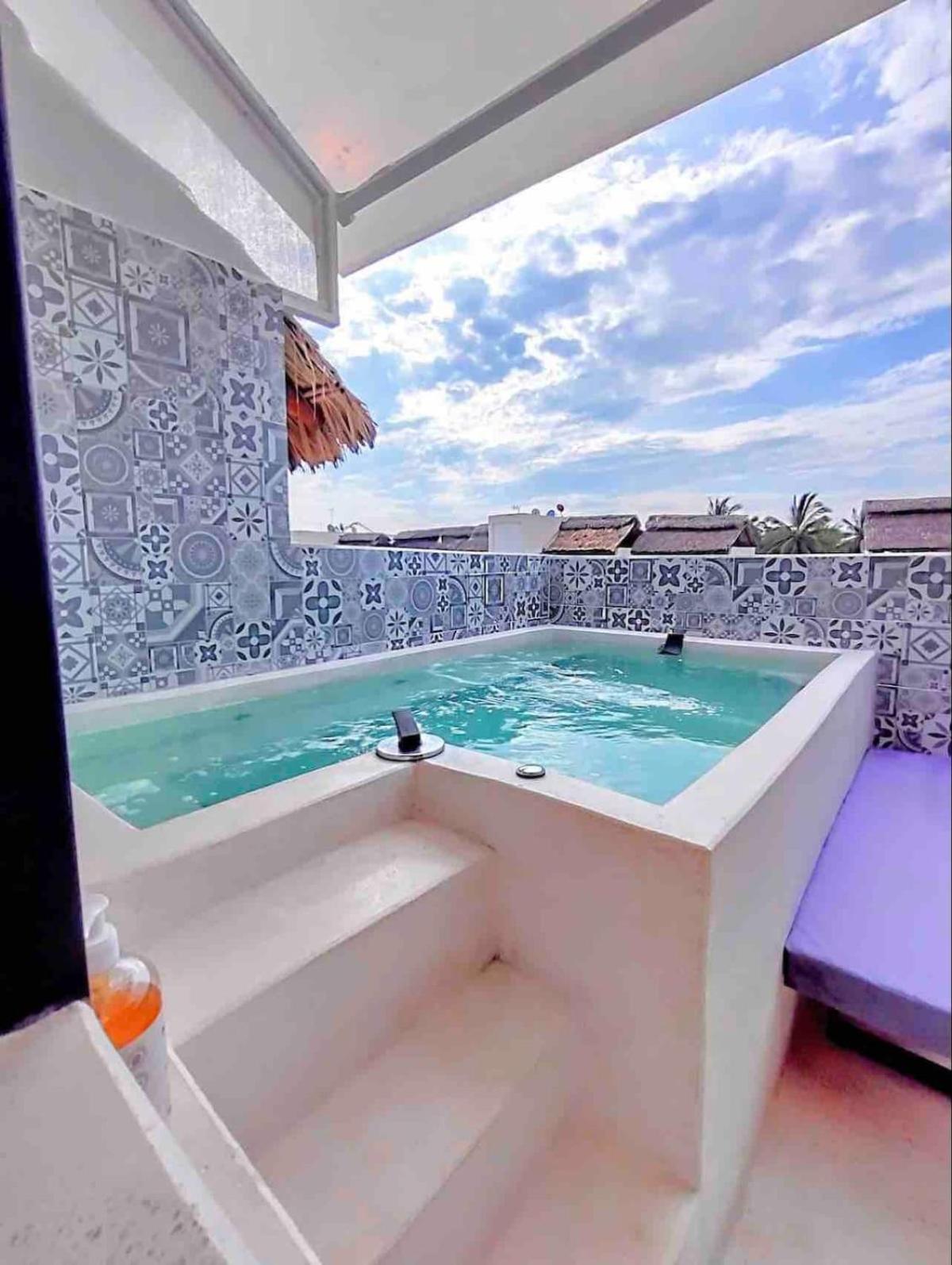 Apartamento Spectacular Terraza Loft Glamping Private Jacuzzi Acapulco