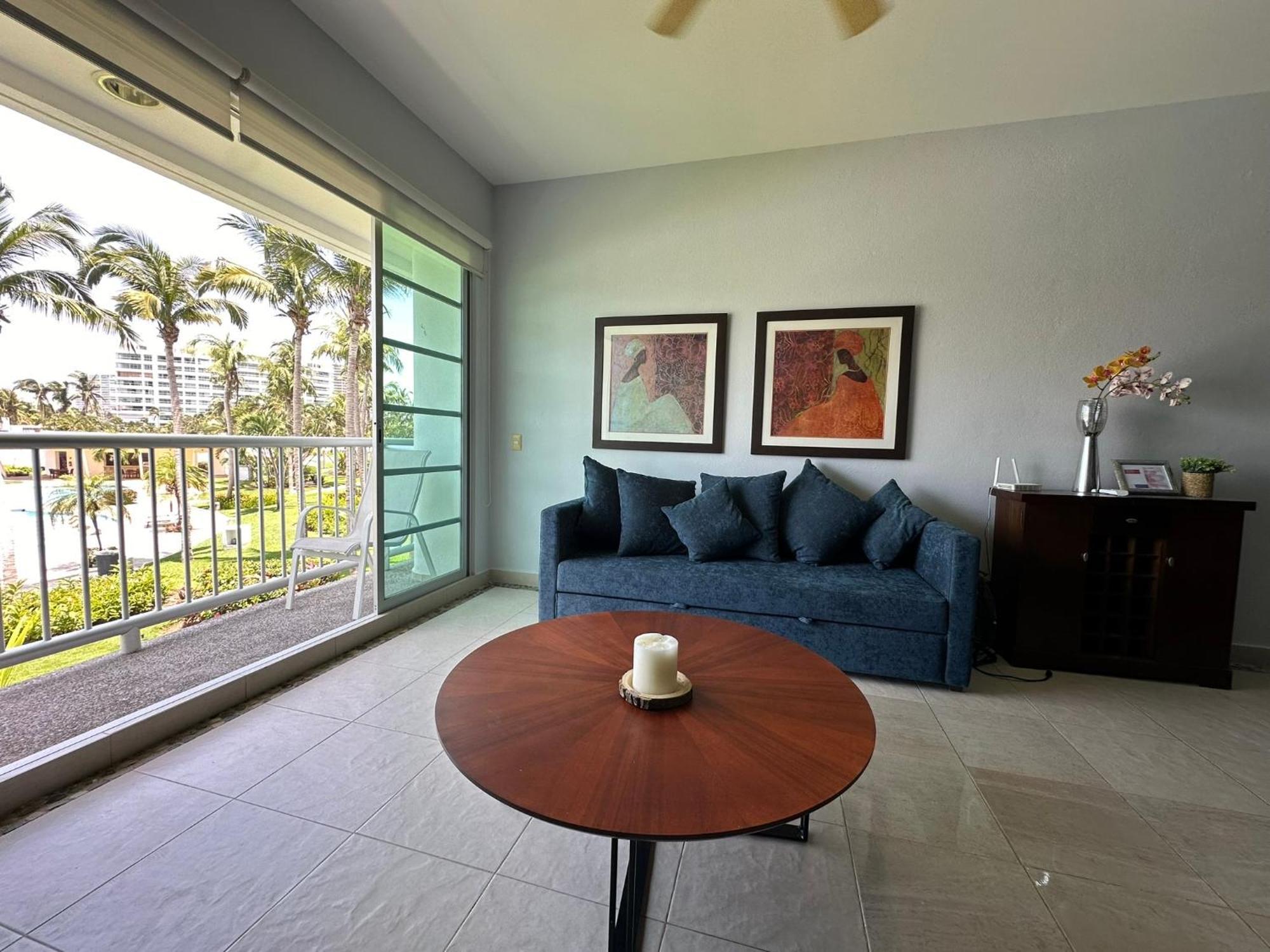 Lujoso Departamento En Con Alberca Y Club De Playa Apartamento Acapulco