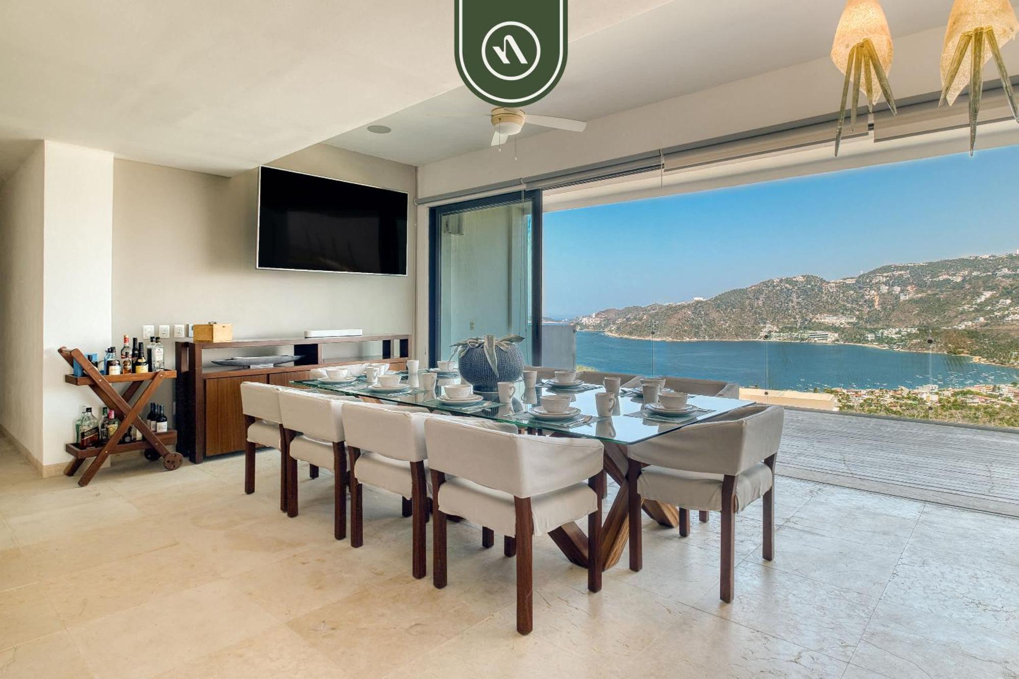 Luxury 4 Bedroom - Amazing Bay View - Pool Apartment Acapulco