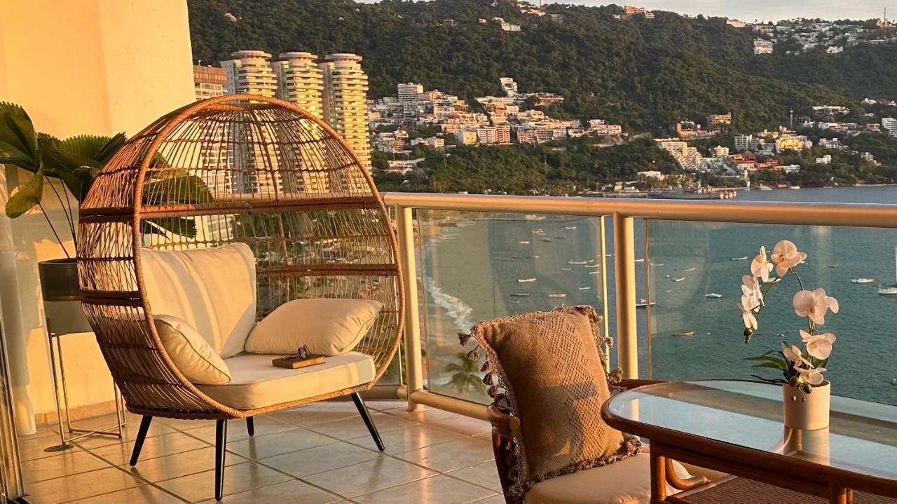 Depa De Lujo Frente A Playa En Bahia De Aca - Sin Danos Por Otis-john Acapulco
