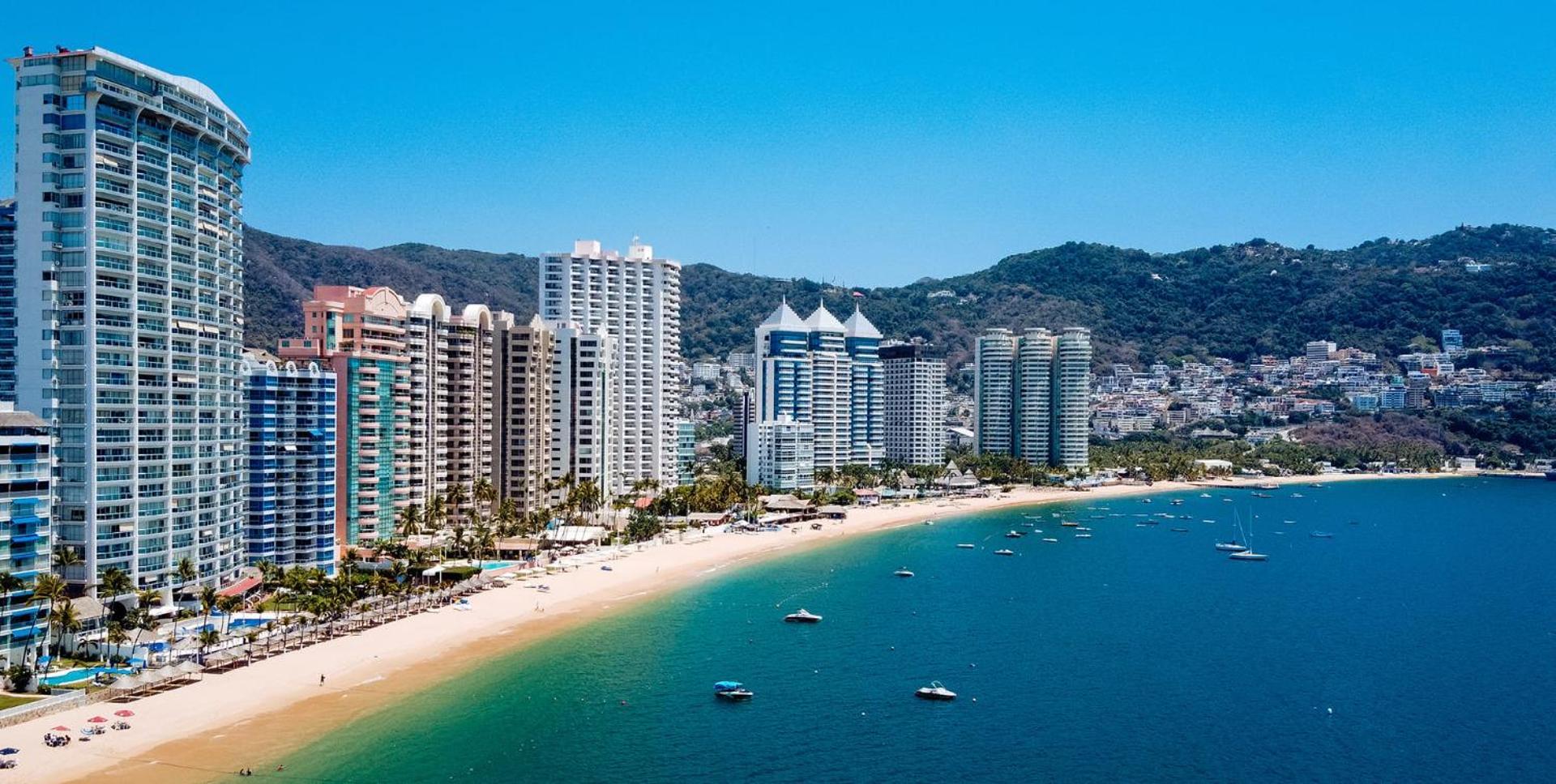 Depa De Lujo Frente A Playa En Bahia De Aca - Sin Danos Por Otis-john Apartamento Acapulco