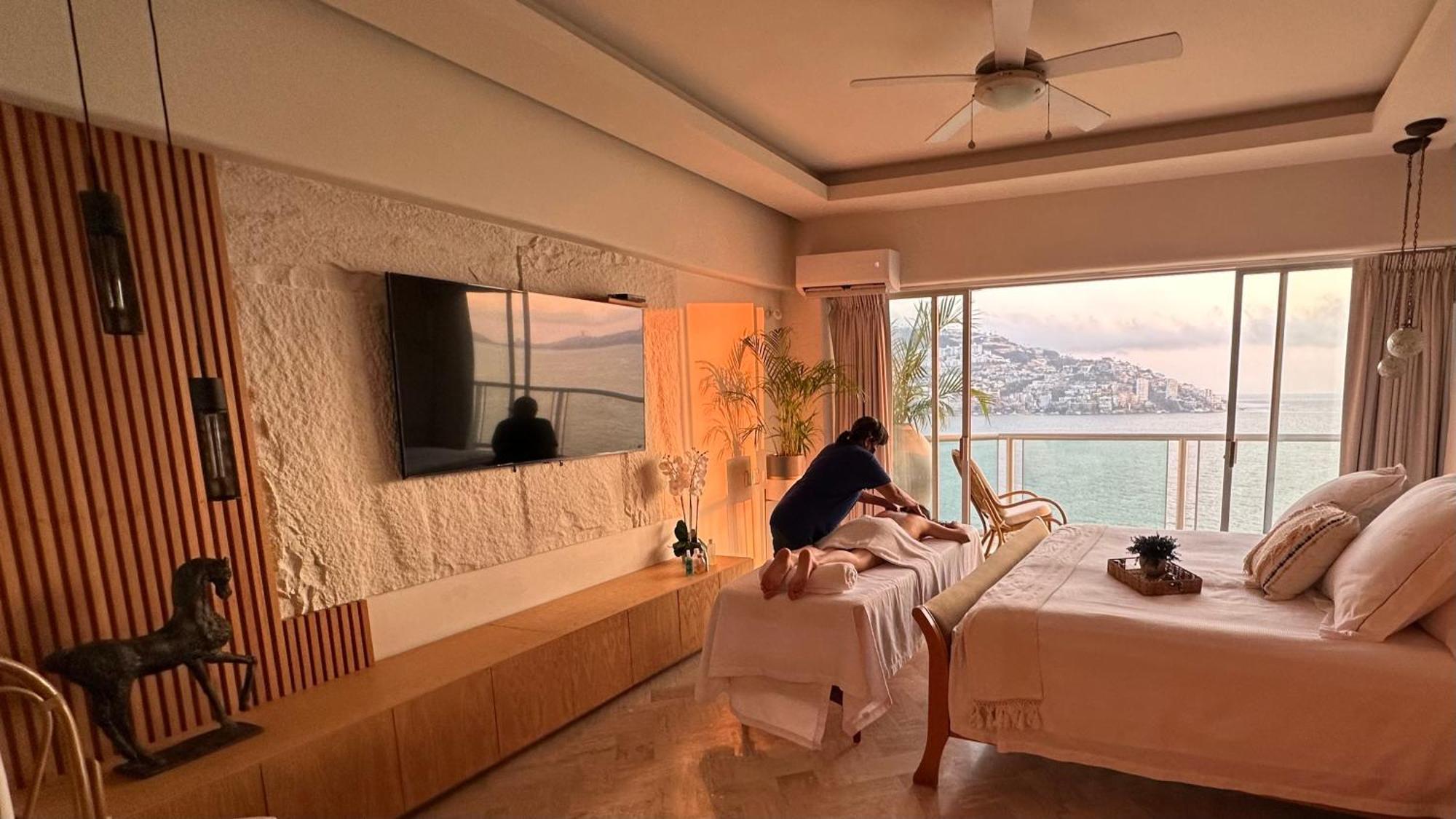 Apartamento Depa De Lujo Frente A Playa En Bahia De Aca - Sin Danos Por Otis-john *