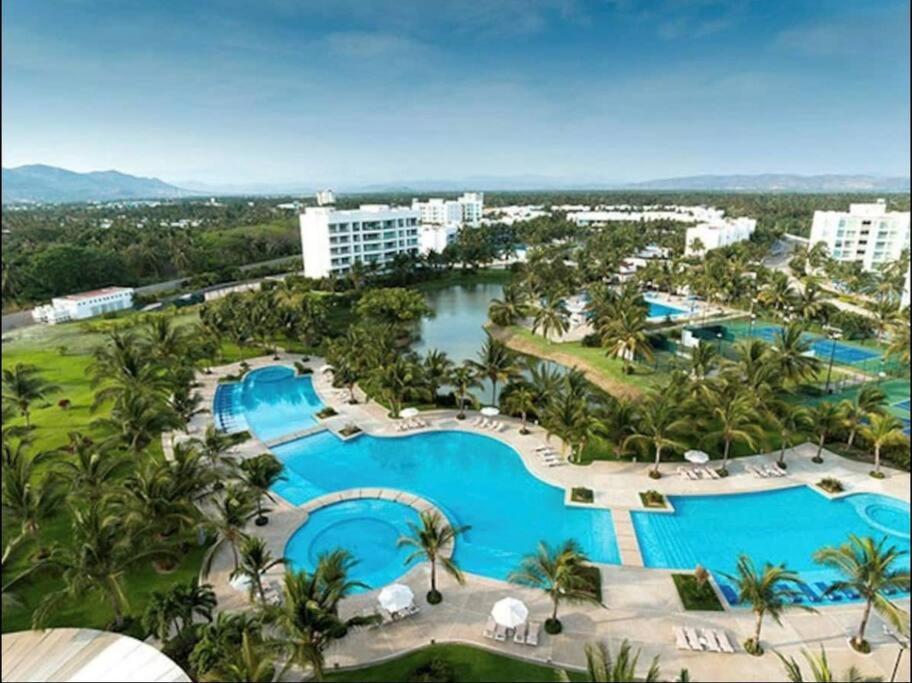 Apartment Vista Al Con Balcon En Mayan Lakes Acapulco