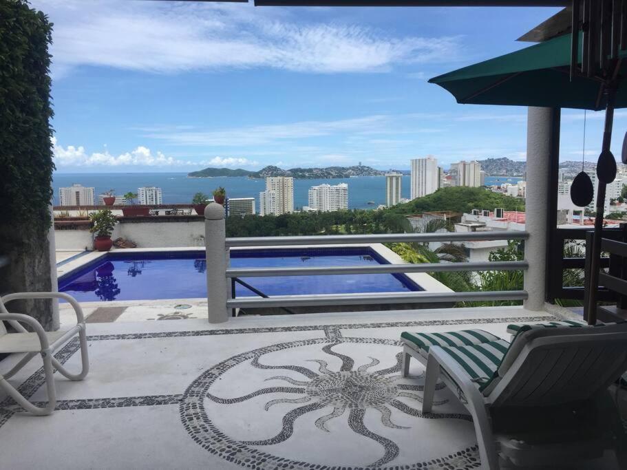 Hermosa Puesta Al Sol Pousada Acapulco